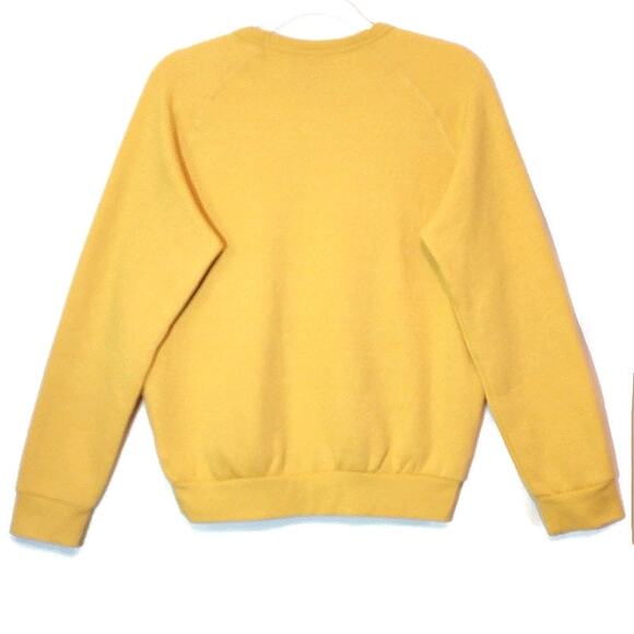 Anthropologie Midnight Rider The Carolita Zodiac Pisces Sweatshirt Yellow Gold M - Picture 8 of 15